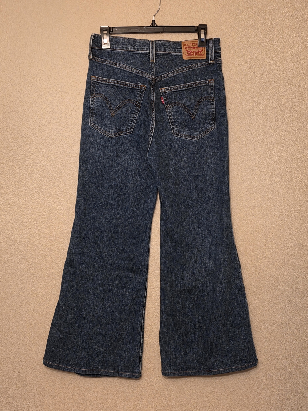 Levi's Women's Dark Blue Flared Jeans